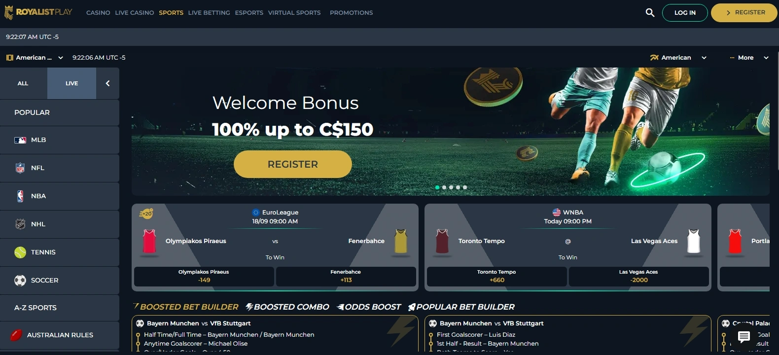 parier et gagnez avec le bonus disponible sur royalistplay